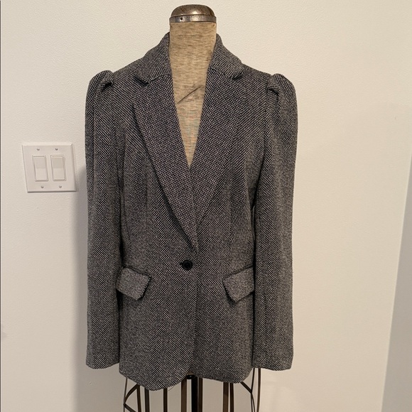 a new day Jackets & Blazers - A New Day- Gray Tweed Blazer- Size 6- Classic Business Casual Jacket Target